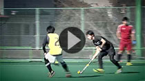 Competitive Field Hockey Environment (Link to YouTube)