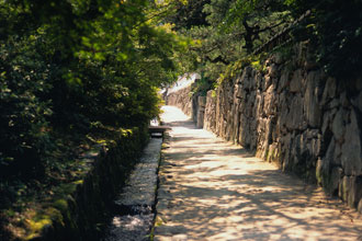写真：坂本の小道