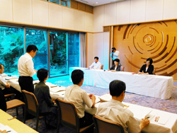 日本共産党滋賀県議会議員団との政策協議会に出席