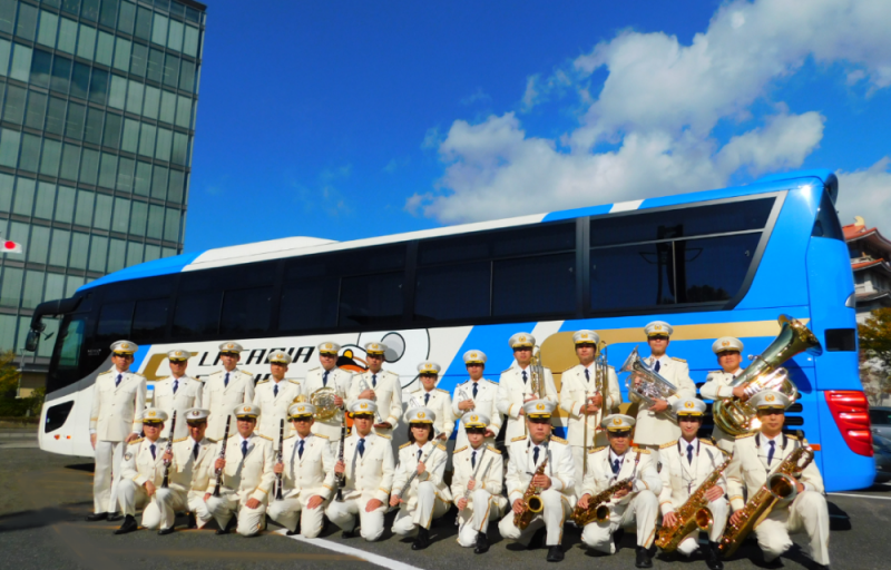 滋賀県警音楽隊集合写真