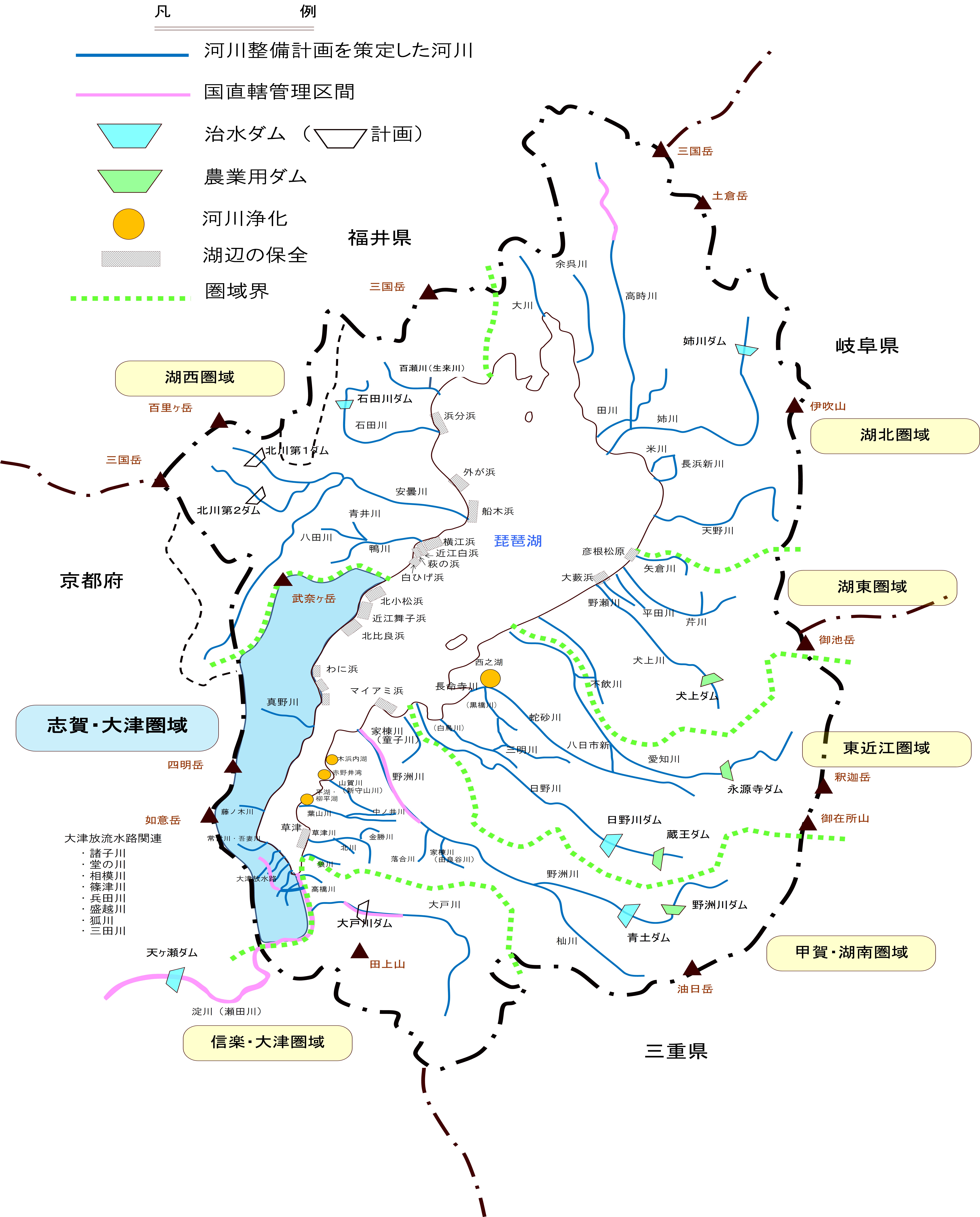 圏域図