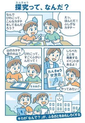ふるさとしが探究交流会ポスター（小学生用1）