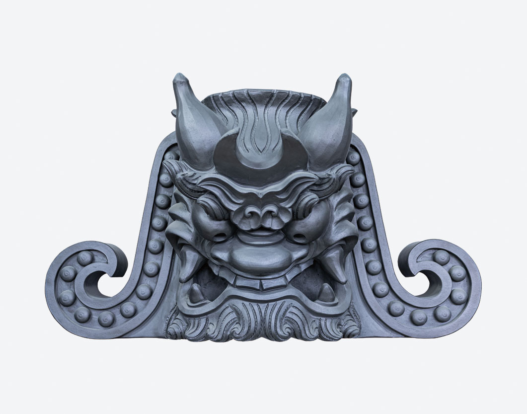 いぶし鬼瓦の詳細を表示