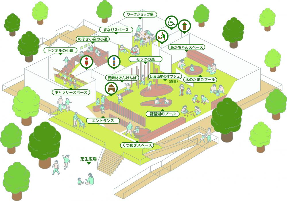 館内イメージ図