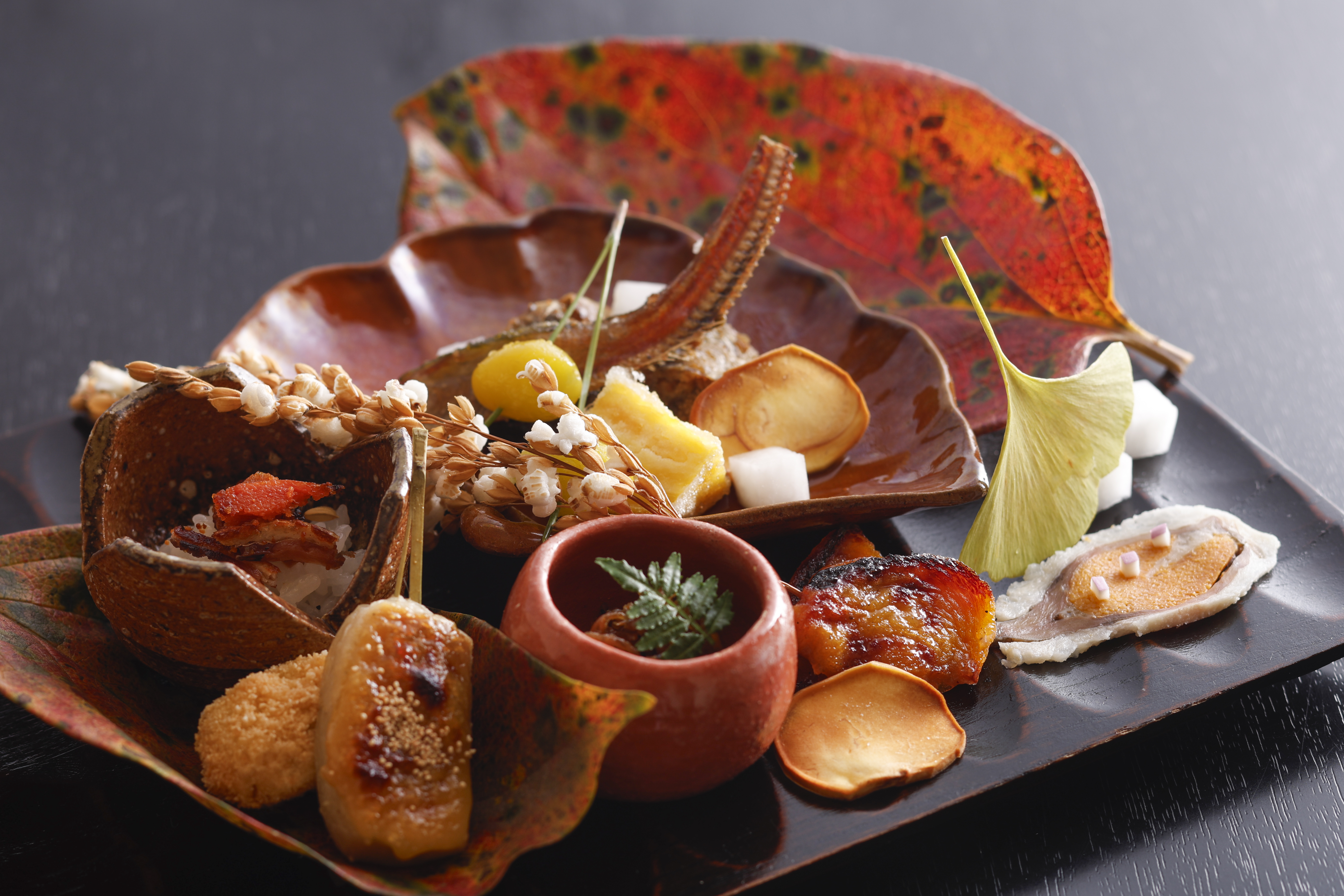 近江八寸 秋の吹寄の画像、魚石のホームページへのリンク