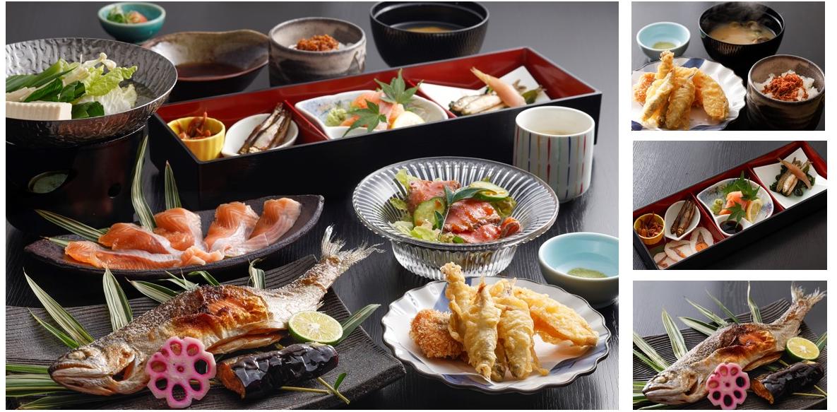 近江膳の画像、和食・すし処 番野ホームページへのリンク