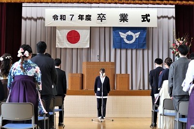 令和七年度卒業式