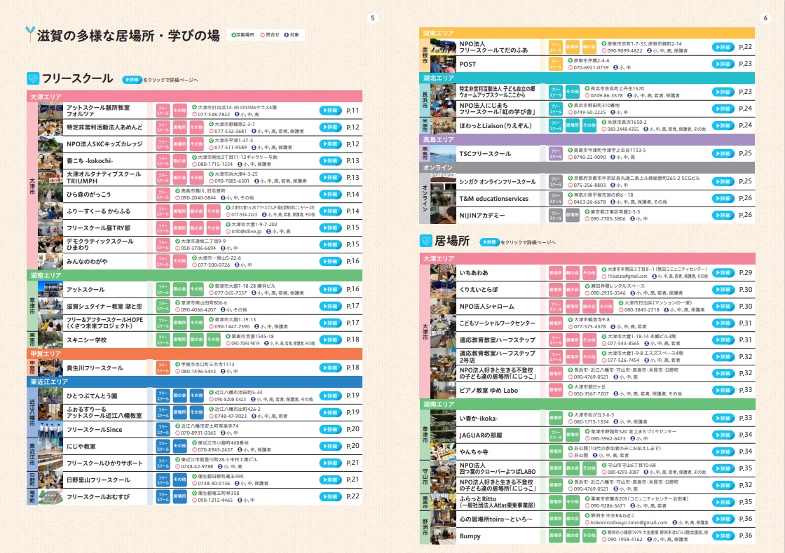 民間施設・団体紹介