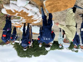 月の輪工作業