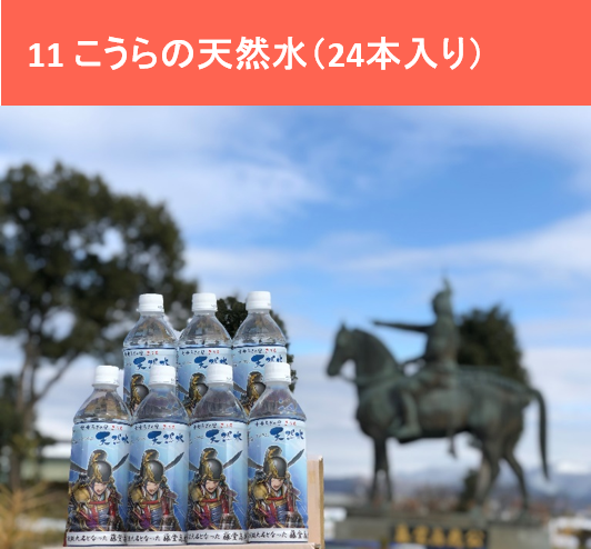 こうらの天然水(24本入り)