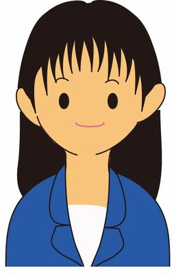 スーツの女性