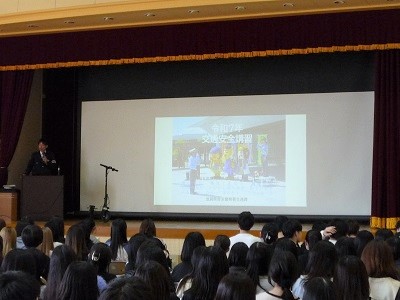 令和7年度消防訓練・交通安全教室(4月)の様子6