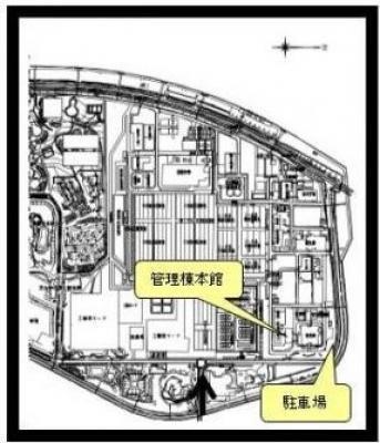 湖南中部浄化センター来所者用駐車場