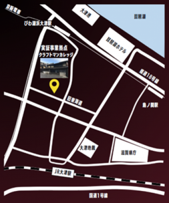クラフトマンカレッジ地図