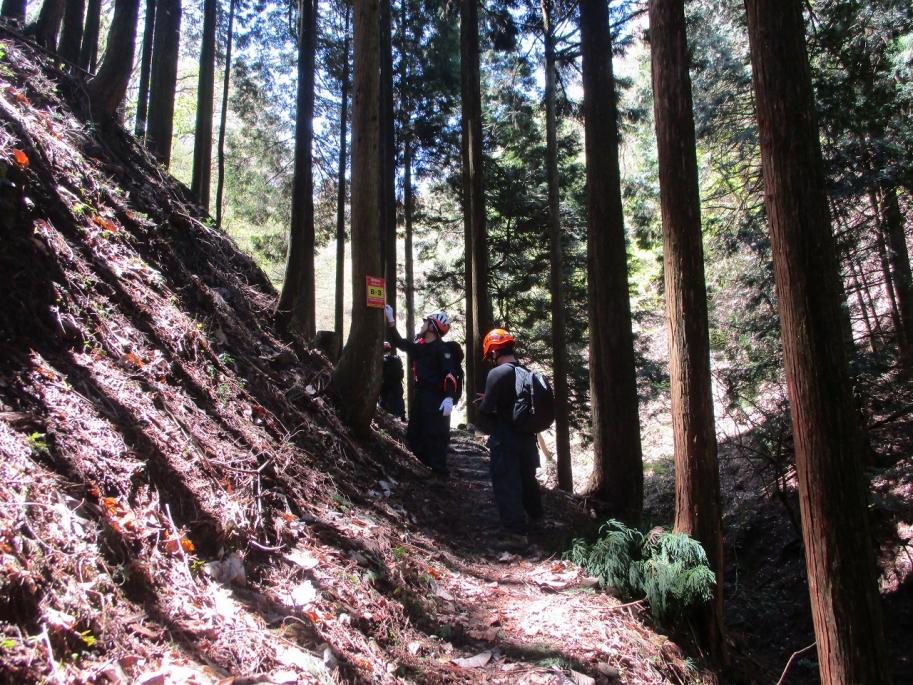 米原警察署山岳警備隊の発足式の様子3