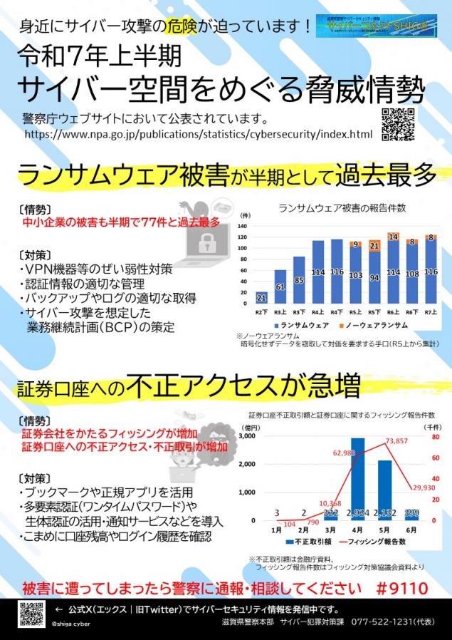 コネクト滋賀_10（R7脅威の情勢から）資料画像