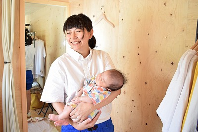 田中亜里紗さん、奏向ちゃん