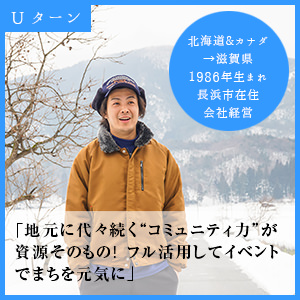 会社経営 長浜市在住