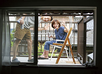 写真:竹村光雄さん、美穂さん