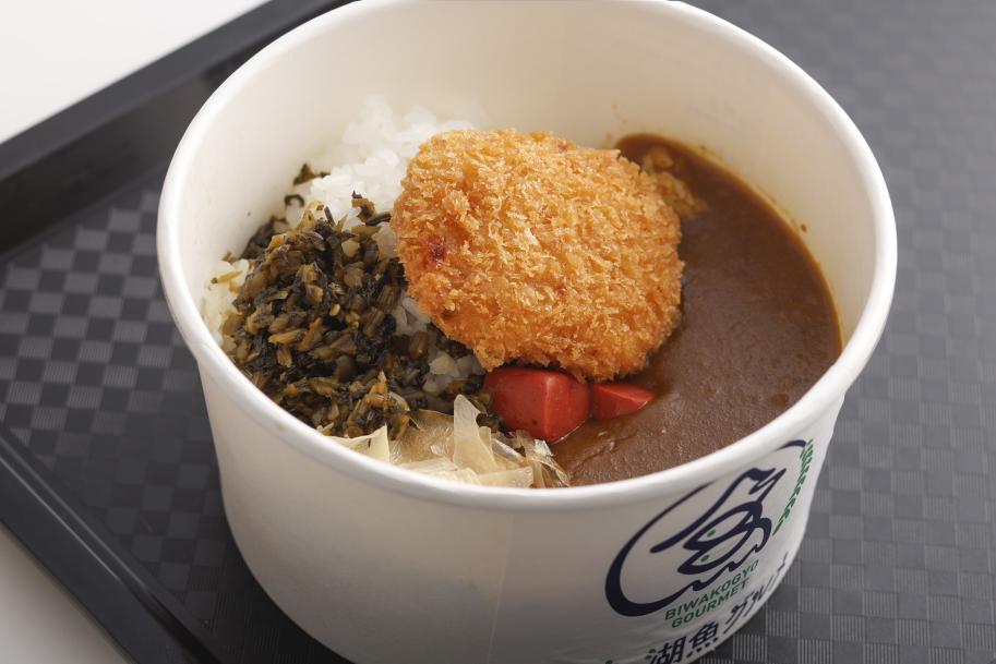 びわ湖味わいカレーの画像、外輪船ミシガンのホームページへのリンク