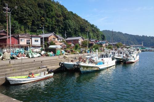 写真:沖島漁港
