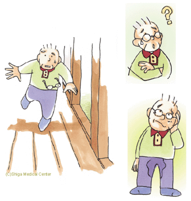 脳血管性認知症の例