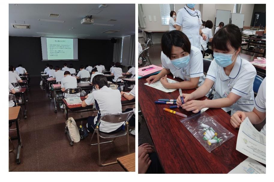 新人看護職員3か月研修の様子1