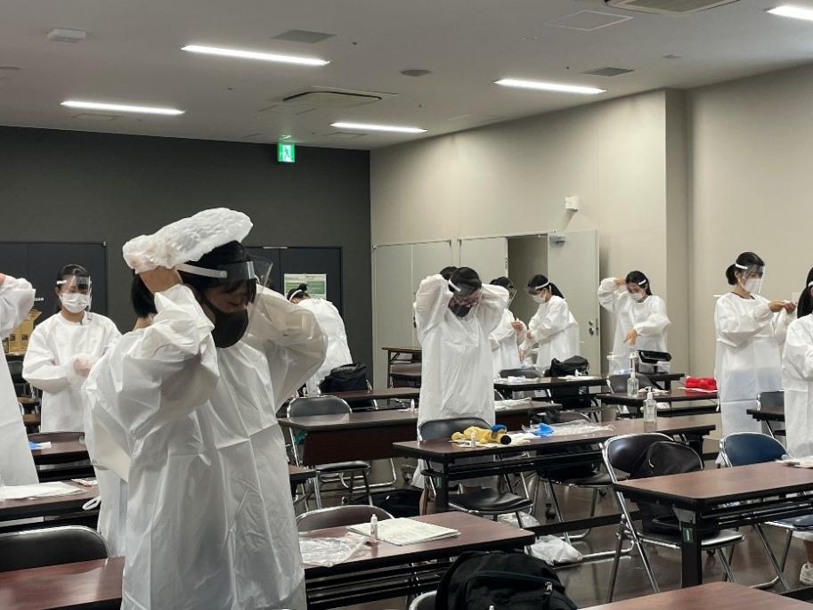高校生1日看護体験の様子3