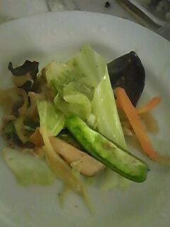 冷蔵庫の片付け料理