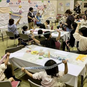 滋賀次世代文化芸術センターワークショップの様子