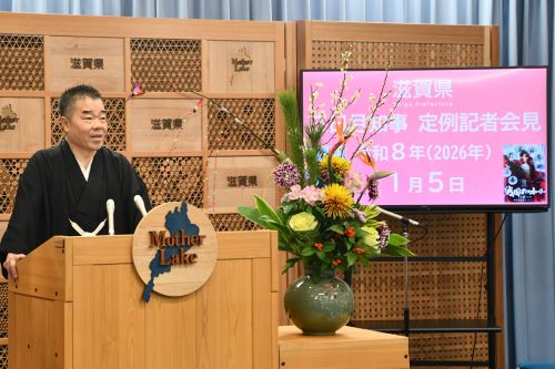 会見の様子