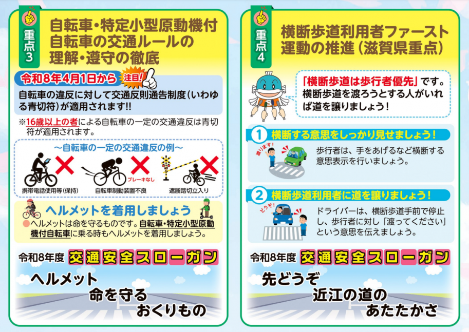 春の全国交通安全運動<重点>3・4