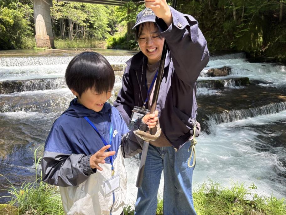 釣りの様子