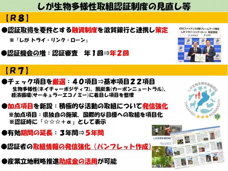 制度の見直し
