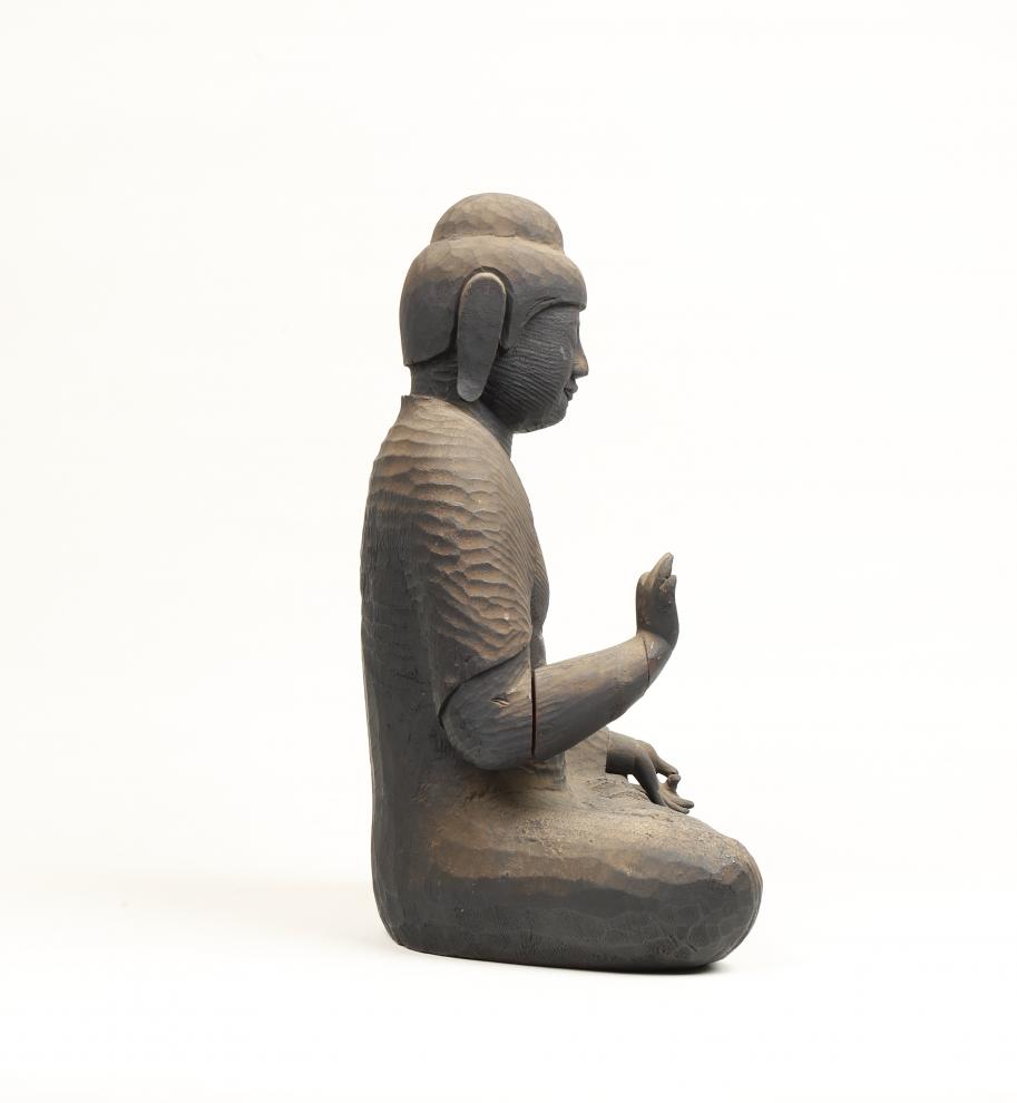 木造阿弥陀如来坐像の画像_側面1
