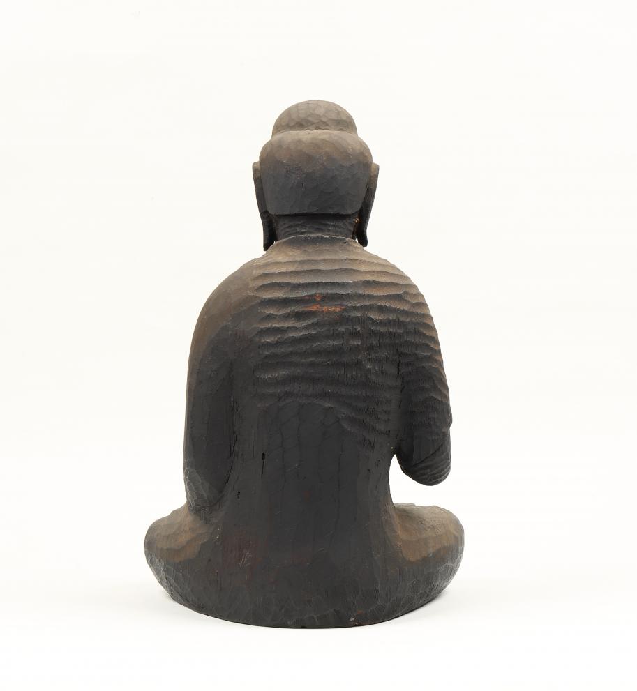木造阿弥陀如来坐像の画像_背面
