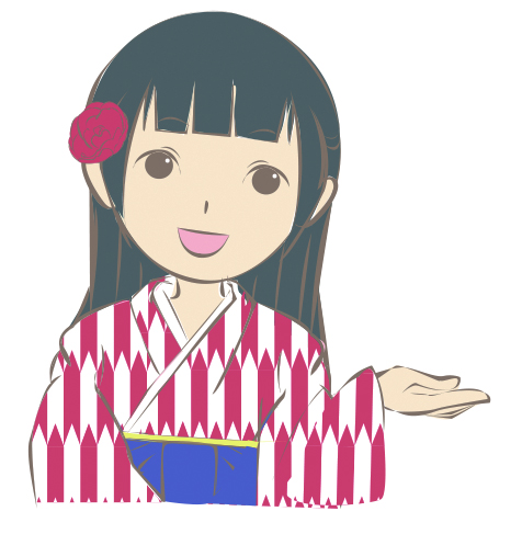 ネーミングライツパートナーびわ湖花街道のイメージキャラクター「花湖さん」