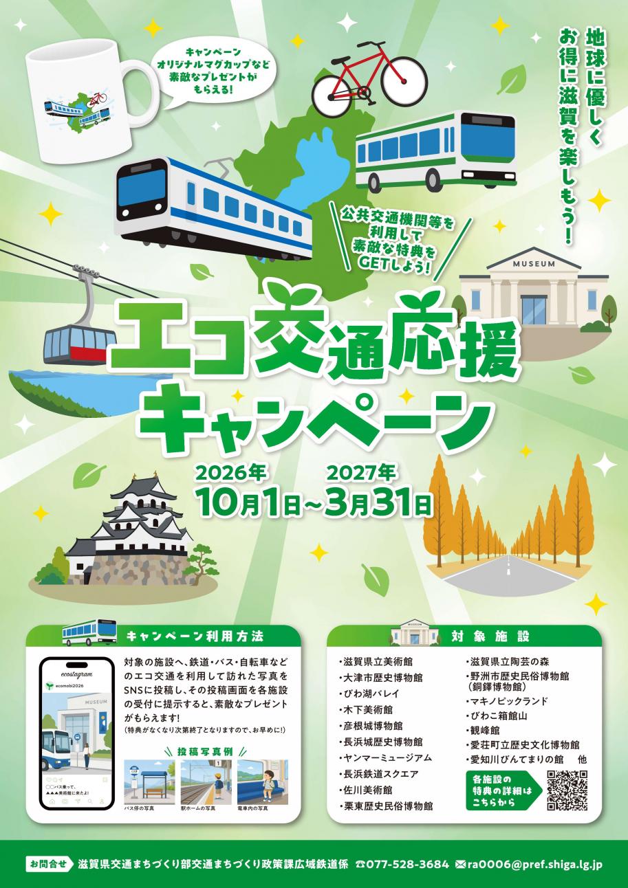 エコ交通応援キャンペーンのポスター