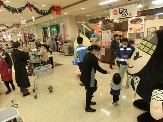 甲賀地域ゆる3プロジェクト防犯キャンペーンの様子3