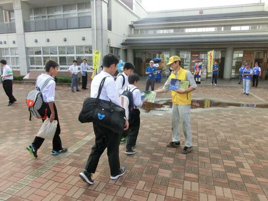 東近江地域ゆる3プロジェクト防犯キャンペーンの様子9