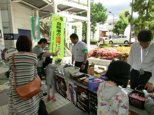 大津地域防犯啓発(大津警察署ふれあいフェスタ)の様子3