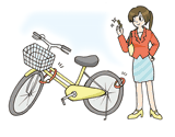 ちょっと離れる場合でも鍵をかけましょう