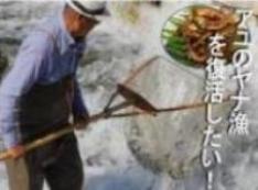 高齢化で衰退するアユのヤナ漁を活性化し特産の「あゆのあめだき」を皆様に届けたい