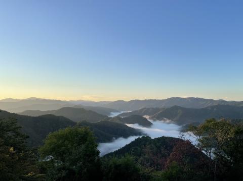 小入谷の山頂