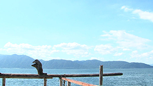 沖島からの景色