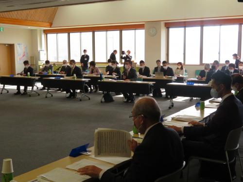 第18回首長会議の様子