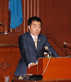 県議会11月定例会議の一般質問