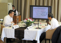 福井県知事と懇談