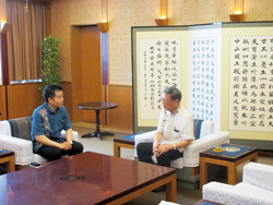 翁長雄志沖縄県知事と面会