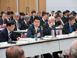 関西広域連合協議会にて答弁